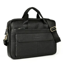 Брендовая сумка из натуральной кожи, мужской портфель, сумка-мессенджер для мужчин, сумка для ноутбука, деловая Дорожная сумка из воловьей кожи на плечо