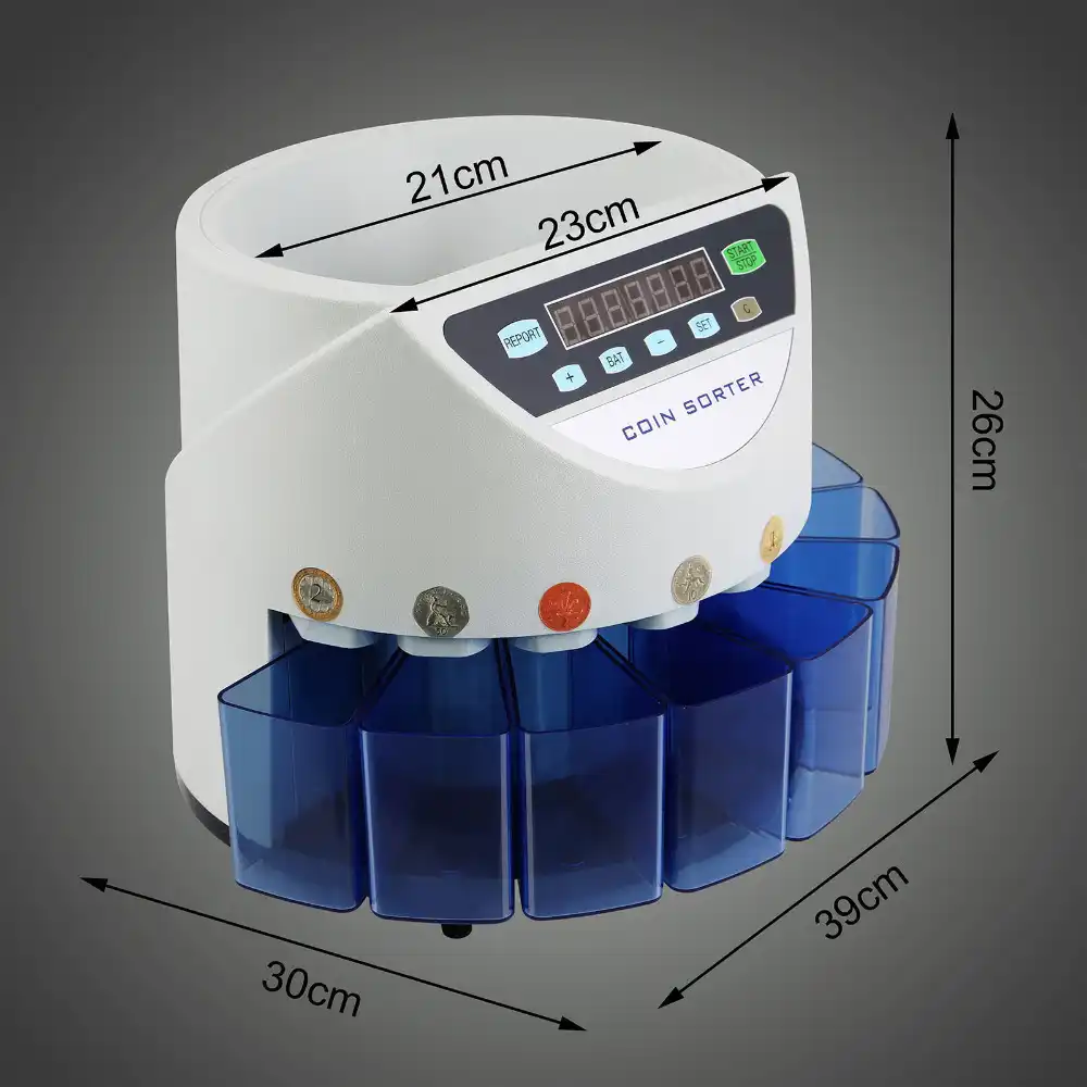 Detail Feedback Questions About New Auto Electronic Money Coin Cash New Auto Electronic Money Coin Cash Currency Counter Counting Sorter Machine Gbp