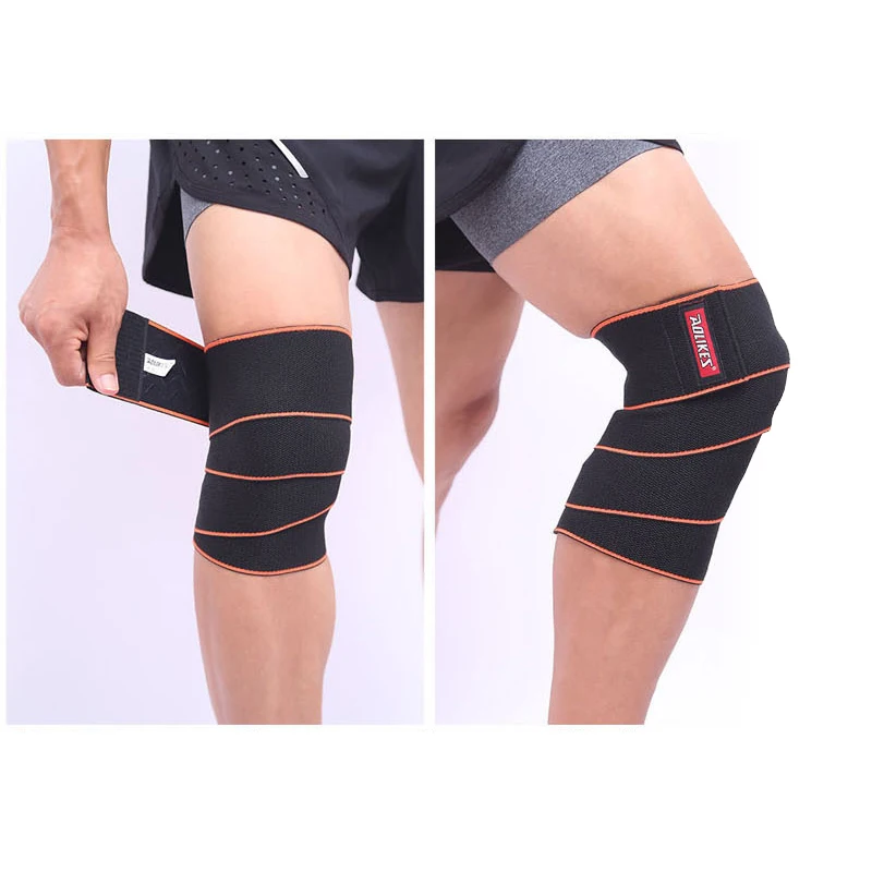 1pc Outdoor Sports Gym Fitness Knee Support Knees Pads Joint Protector Anti Slip Bandage Band