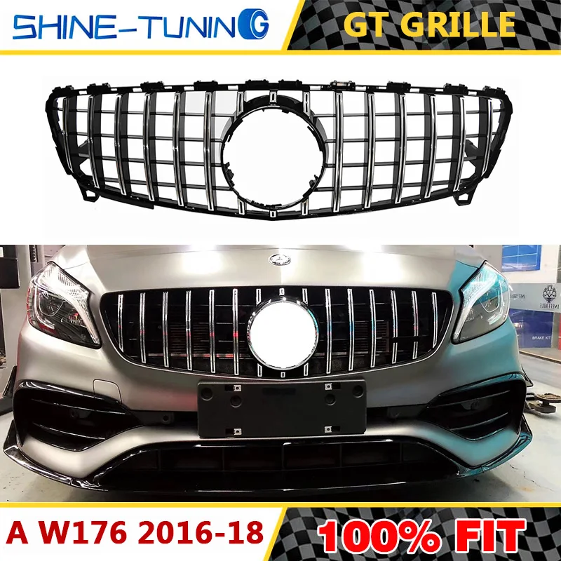 

Front Grill suitable for NEW A C E GLA GLC class GT R GTR Grille W176 W204 W212 W213 W207 Grille without emblem