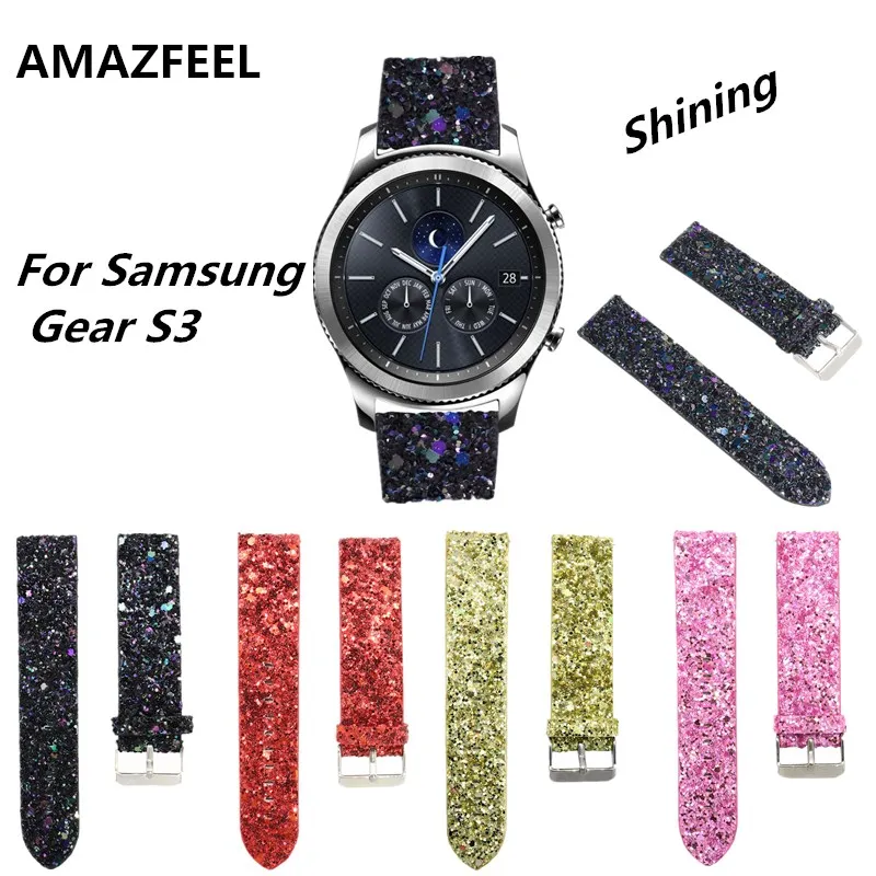 Новый 22 мм ремешок на запястье для samsung Шестерни S3 Cool Flash ремень модная обувь с