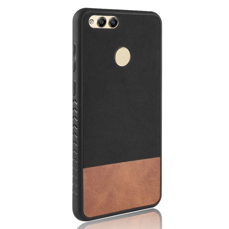 Huawei Honor 7X (Mate SE) PU Leather +PC+TPU Stitching_3