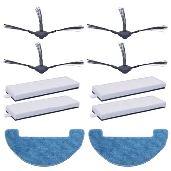 

Side brush + HEPA + mop cloth for Polaris pvcr 1126W 0826 robot vacuum cleaner parts spare replacement filter
