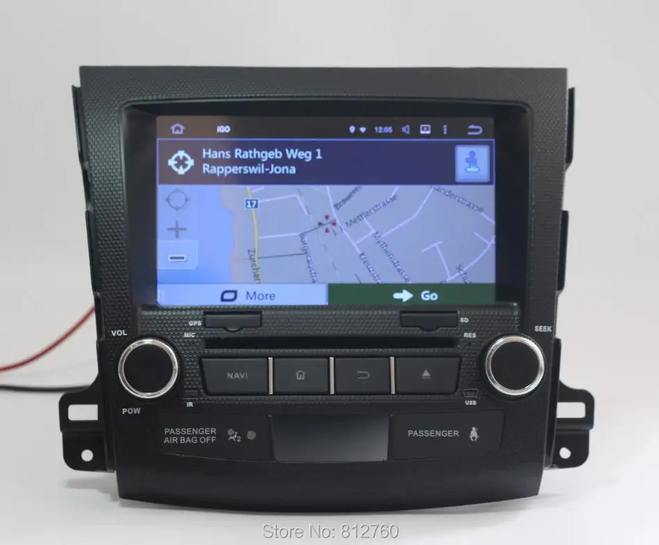 Cheap Quad Core 1024*600 Android 5.1 Car DVD GPS for MITSUBISHI OUTLANDER 2006-2012 PEUGEOT4007 Radio RDS Audio Automotivo Recorder 14