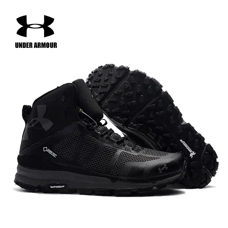 Under Armour мкА Verge Mid Баскетбольная обувь мужские кроссовки уличные Стивен Карри спортивная обувь черный серый zapatillas hombre