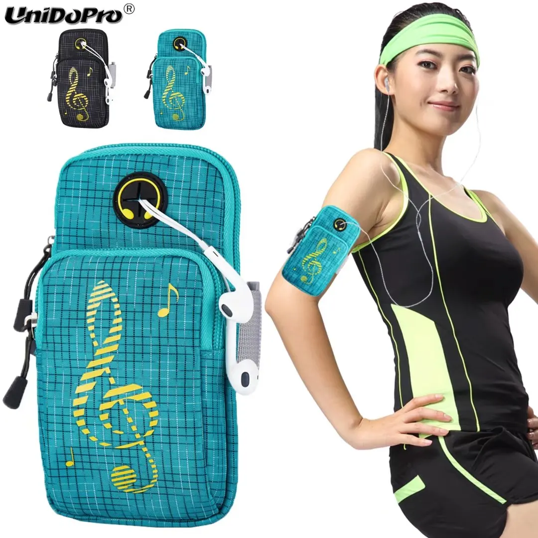 

Waterproof Dual Pockets Running Arm band for Sony Xperia 10 XZ3 XZ1 XZ2 Premium XA1 XA2 L3 Phone On Hand Sport ArmBag Pouch Case