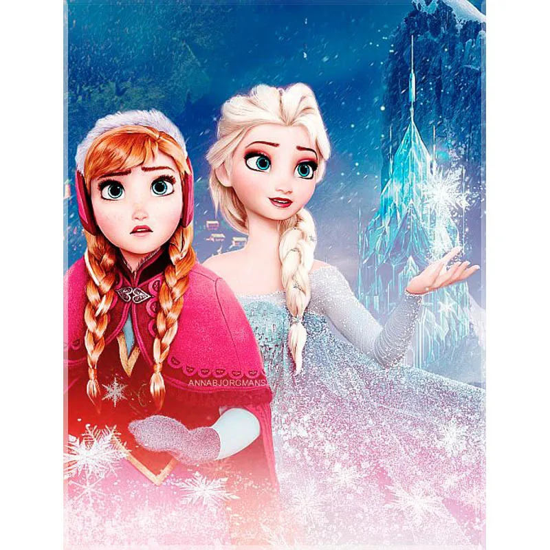 

Diamond painting Cross stitch Diy Diamond embroidery Cartoon princess 30*40 square drill Diamond mosaic pasted Needlework