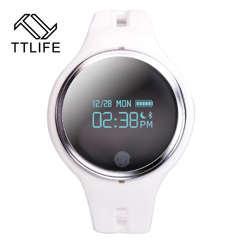 TTLIFE Waterproof Bluetooth Smart Wristband Passometer Fitness Tracker Sync Bracelet for Android IOS Smart band Wearable
