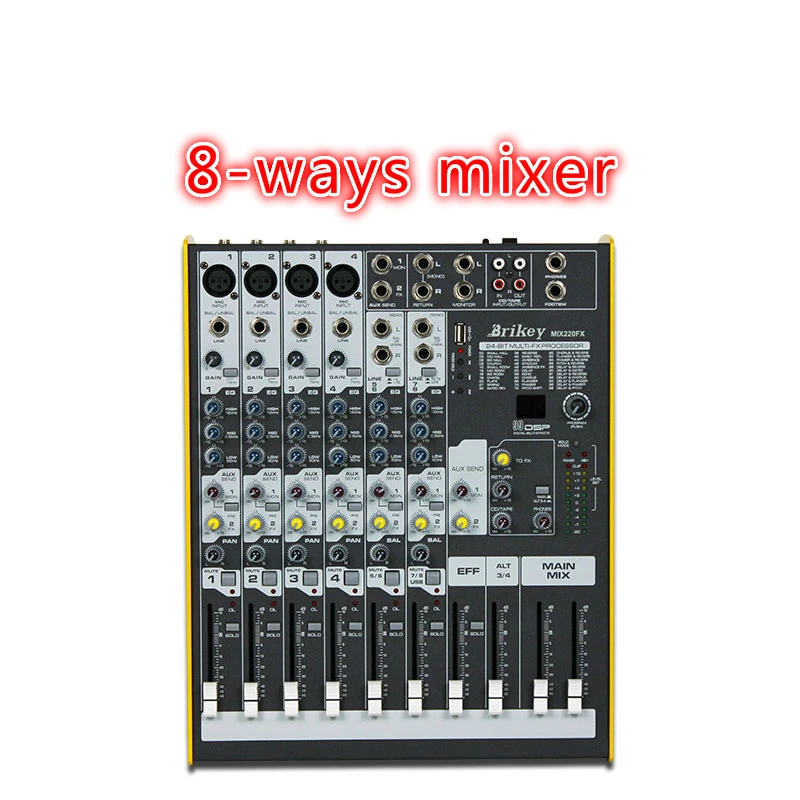 8CH* 30 W 12CH* 35 W 16CH* 35 W Миксер с USB Микшер для сцены усилитель аудио DJ открытый этап настройки вечерние Миксер с несколькими звеньями