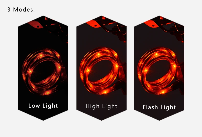 Top Rockbros 2 in 1 Bike Accessories Bicycle Light+Lock USB Rechargeable Waterproof Taillight 1.2 m Copper Wheel Lock Light Ciclismo 5 Top Rockbros 2 in 1 Bike Accessories Bicycle Light+Lock USB Rechargeable Waterproof Taillight 1.2 m Copper Wheel Lock Light Ciclismo 5