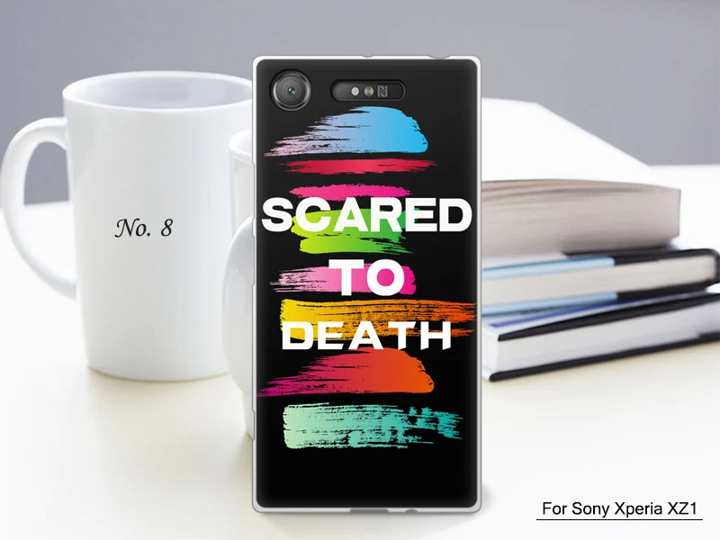 JURCHEN милый мультяшный Принт мягкий силиконовый чехол для телефона для sony Xperia XZ1 чехол Роскошная задняя крышка для sony Xperia XZ1 чехол