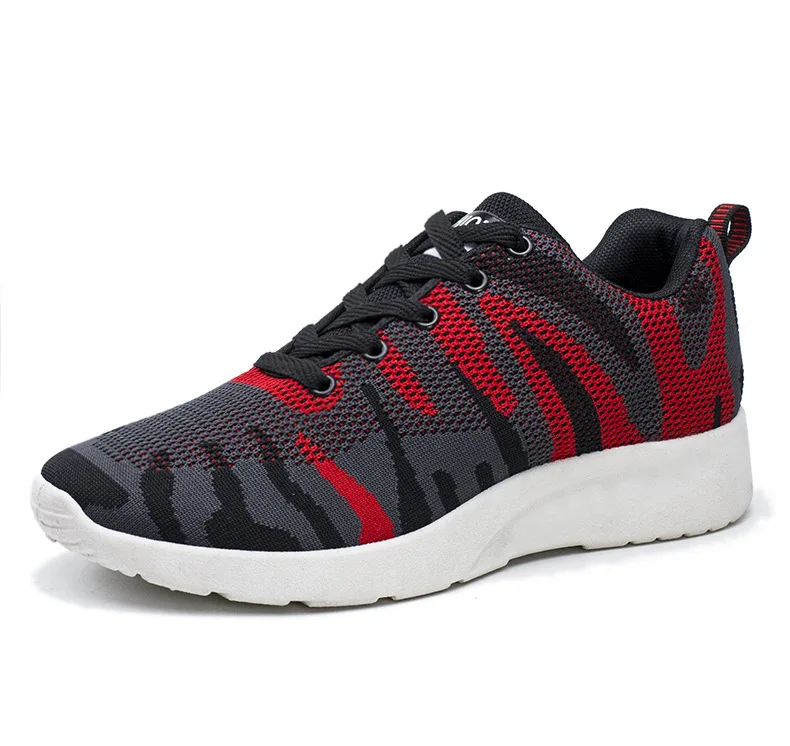 

Men's 2019 Spring Summer Casual Camouflage Running Shoes Breathable Comfortable Light Sport Shoes Sneakers