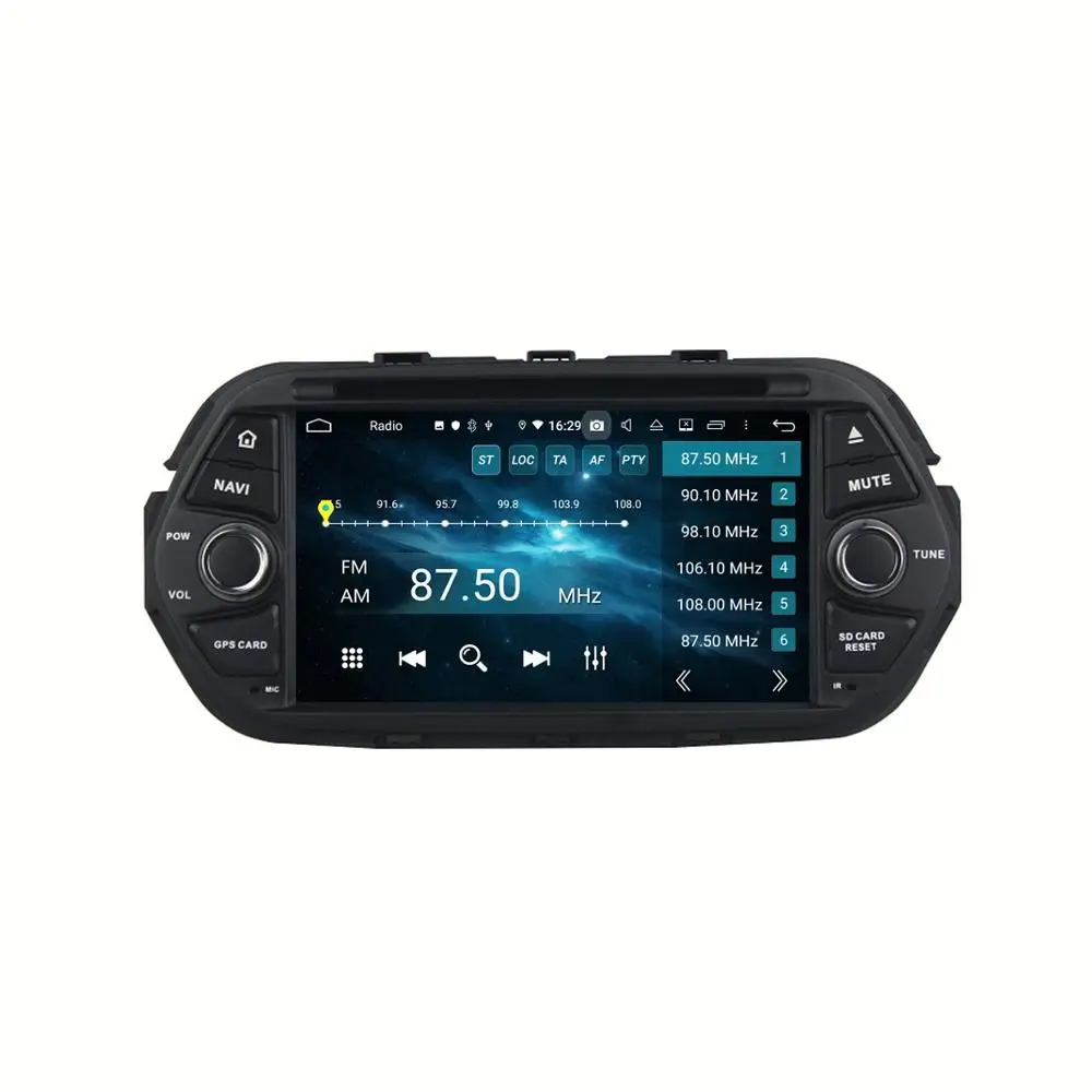 Perfect DSP 4GB RAM Octa Core 1 din 7" Android 9.0 Car DVD Player for Fiat EGEA 2016 2017 2018 Radio GPS WIFI Bluetooth 4.2 Mirror-link 2