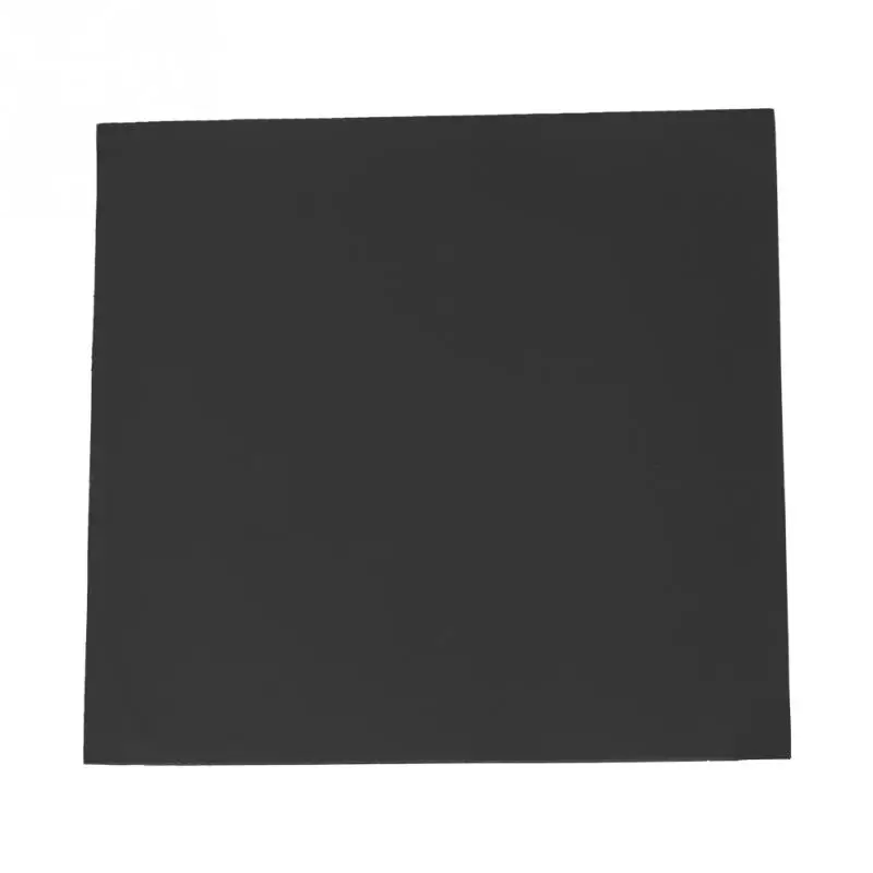 100x100x2 мм Теплопроводящая прокладка для процессора теплопроводные силиконовые прокладки синий, серый, черный 3 цвета - Цвет лезвия: Black