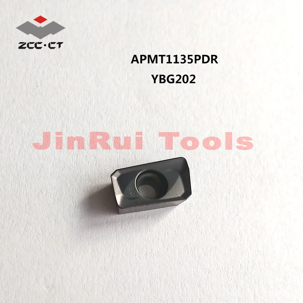1pc ZCCCT APMT1135PDR YBG202 Tungsten Cobalt Alloy Carbide Cutting