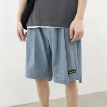 Летняя мужская мода BF повседневные мужские брюки, шаровары, хлопковые брендовые шорты для бега, спортивные шорты, бодибилдинг, пляжные шорты, S-2XL