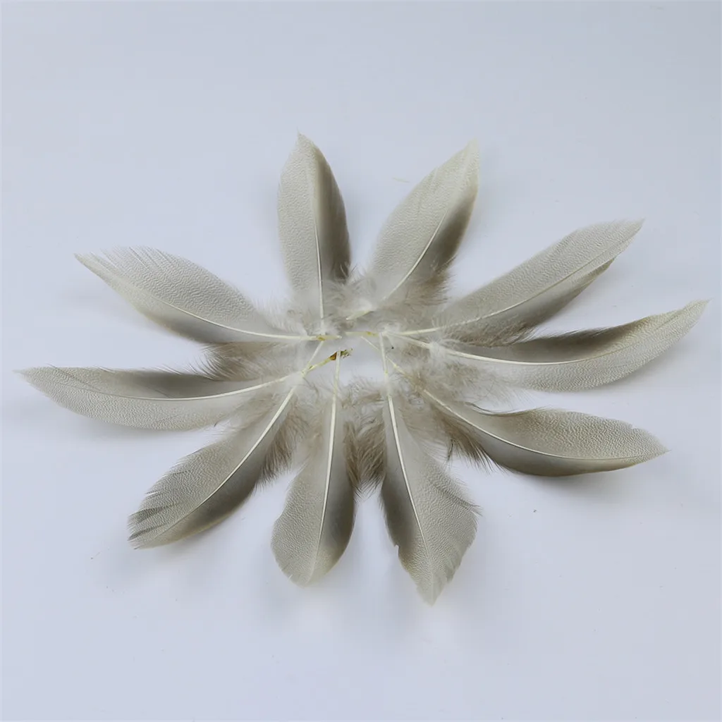 50pcs Wild Duck Mallard Natural Feathers for Craft Party Decoration 8-12cm
