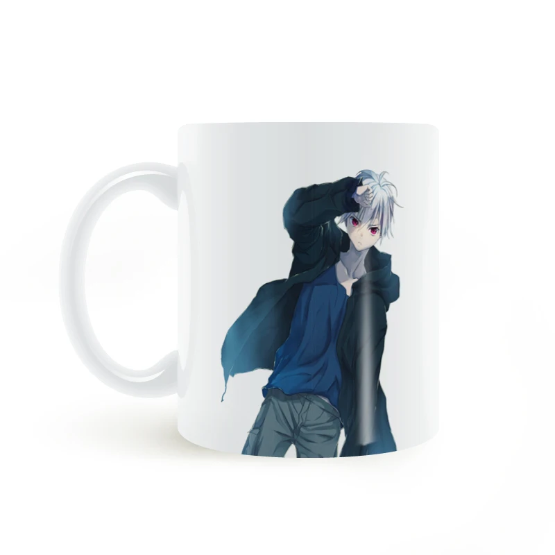 Kobayashi Yoshio аниме Trickster Кружка Кофе Молоко керамическая чашка креативные DIY подарки Домашний декор кружки 11 унций T1114