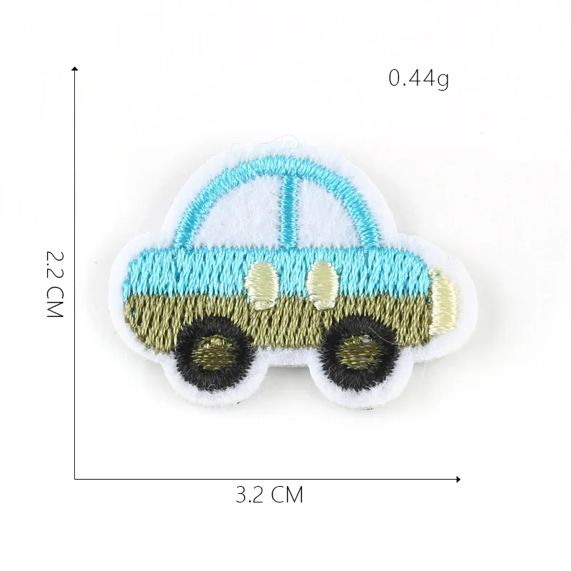 Мультфильм Аниме автомобили нашивки одежда аппликации вышитые полосы значки железные аппликации, наклейки для одежды@ G - Цвет: 1-PCS-G-352