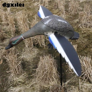 

2018 Hunting Accessories TEAL Duck Decoy Equipment Remote Control 6V With Magnet Spinning Wings