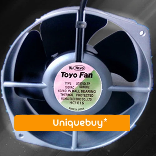 

High temperature resistance for ROYAL FAN 43/40W UT670D-TP 0.48/0.42A 100V cooling fan
