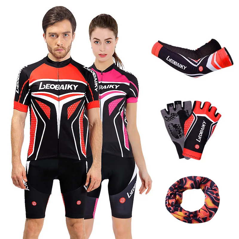 

Pro Team Cycling Jersey Set Men Summer Short Sleeve Bicycle Clothing MTB Bike Clothes Women Racing Wear Maillot Ropa Ciclismo