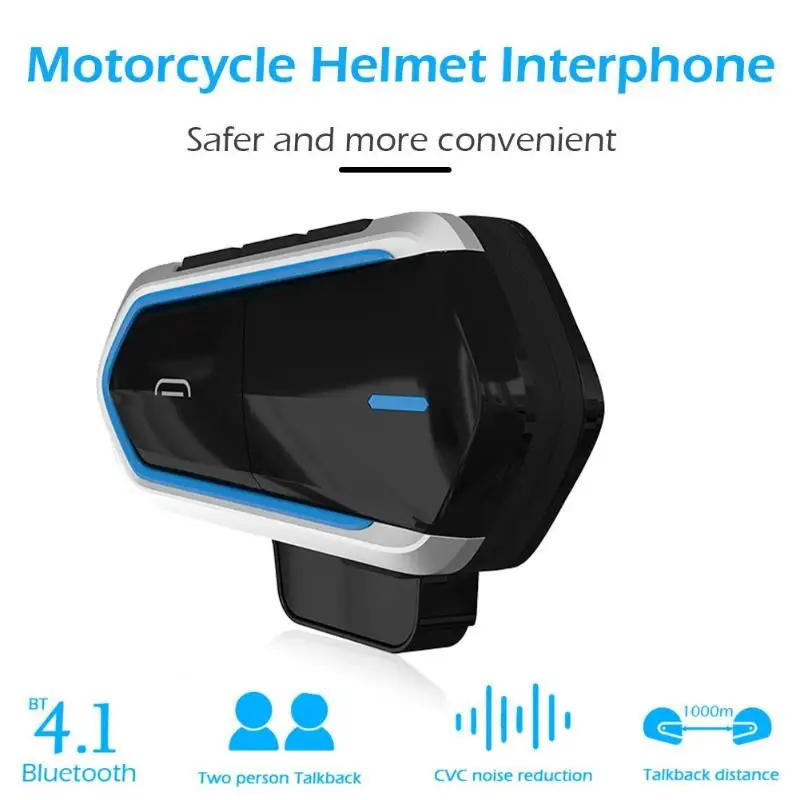 Мотоцикл домофон шлем гарнитуры беспроводной Bluetooth переговорные FM радио