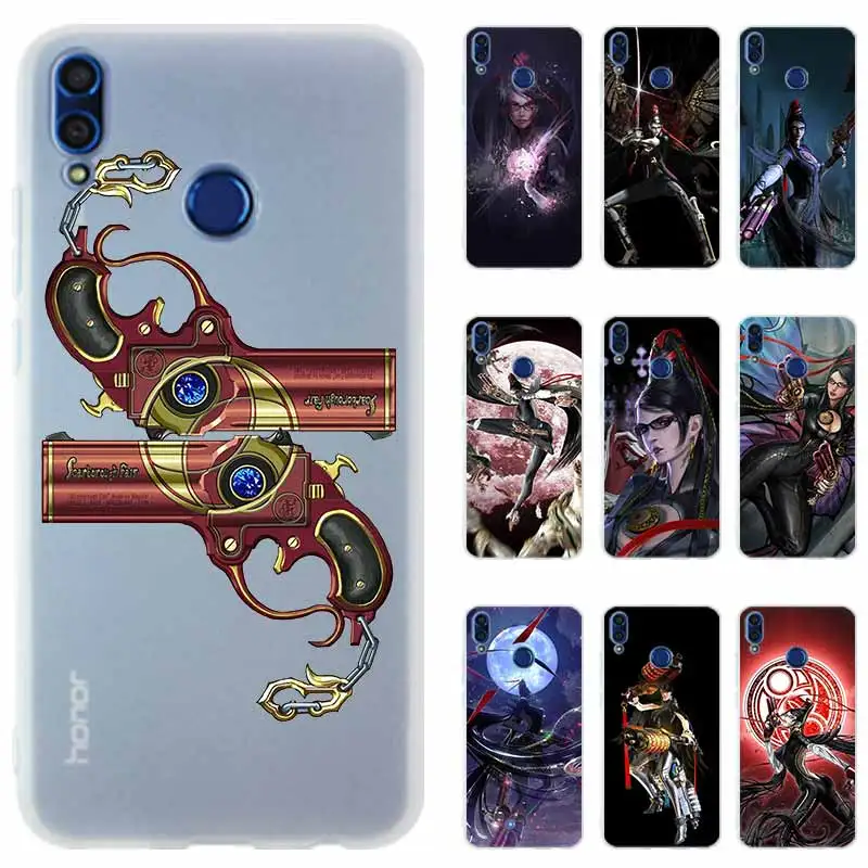 Силиконовый чехол для телефона Huawei Honor 20 9a 10 9 lite 8a 8X x10 7A Pro 30 30s Bayonetta | Мобильные