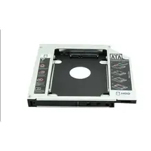 12,7 мм второй Caddy SATA to SATA 3,0 чехол для SSD, HDD HD 2," драйвер жесткого диска внешний корпус для CD DVD Оптический отсек ноутбука
