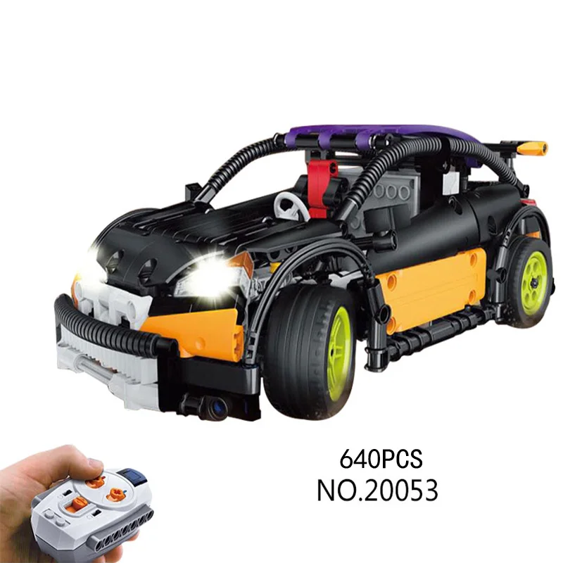 

Technican Technics radio remote control Hatchback super sport car ford focus RS MOC building block model brick rc toy collection