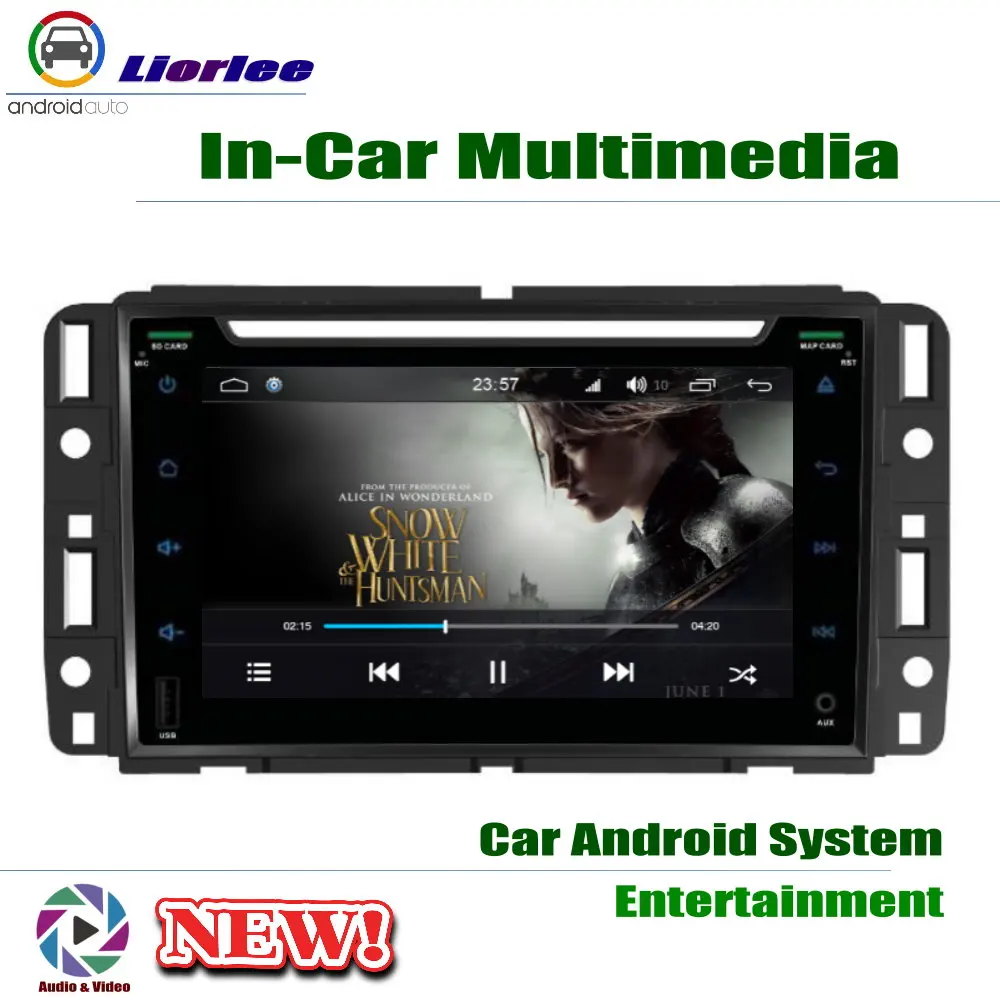 Для Chevrolet Silverado 2007~ 2011 автомобильный проигрыватель Android DVD gps навигационная система HD экран Радио Стерео интегрированный мультимедиа