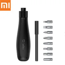 Xiaomi Wiha 8 в 1 трещотка отвертка набор Высокоточный магнитный мини отвертка Набор бит умный дом наборы