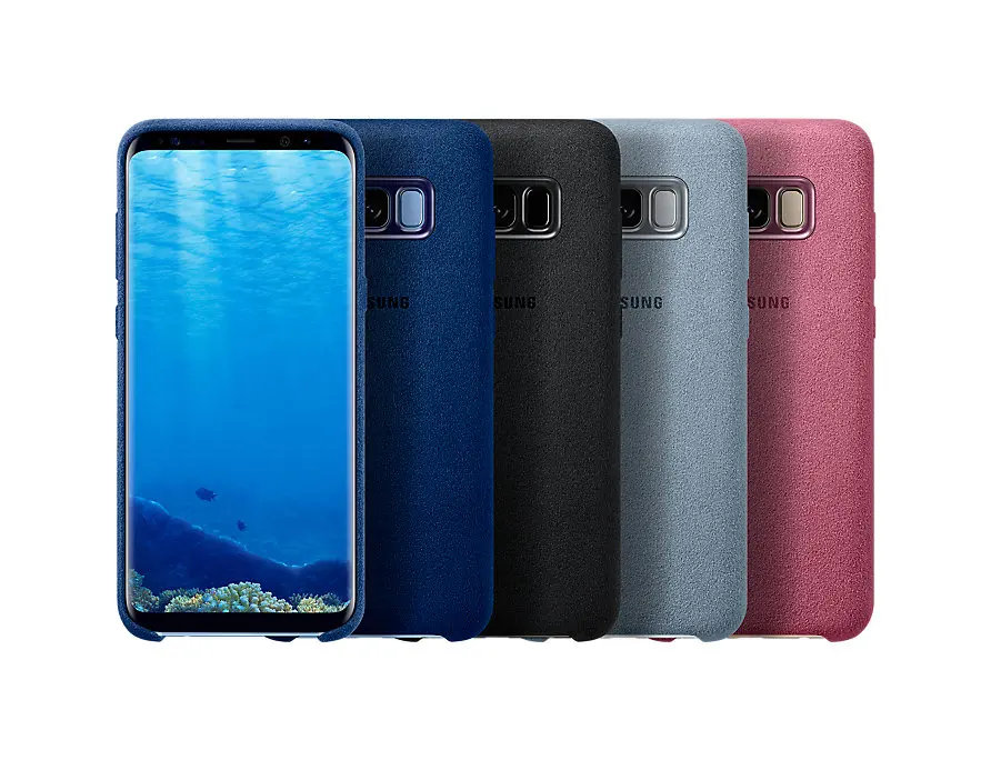 samsung Galaxy S8/S8 Plus+ кожаный чехол для g9550 9500 анти-падение Note 9/8 чехол EF-XG950