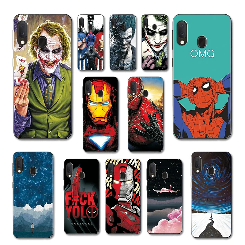A20E A20 Protect Phone Cases Shell For Samsung SM-A202F Novelty Soft Silicon Colorful Case Cover A2 Core A260F |