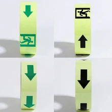 5CM X 5M Glow Tape Self adhesive Sticker Removable Luminous Tape Fluorescent Glowing Dark Striking Warning