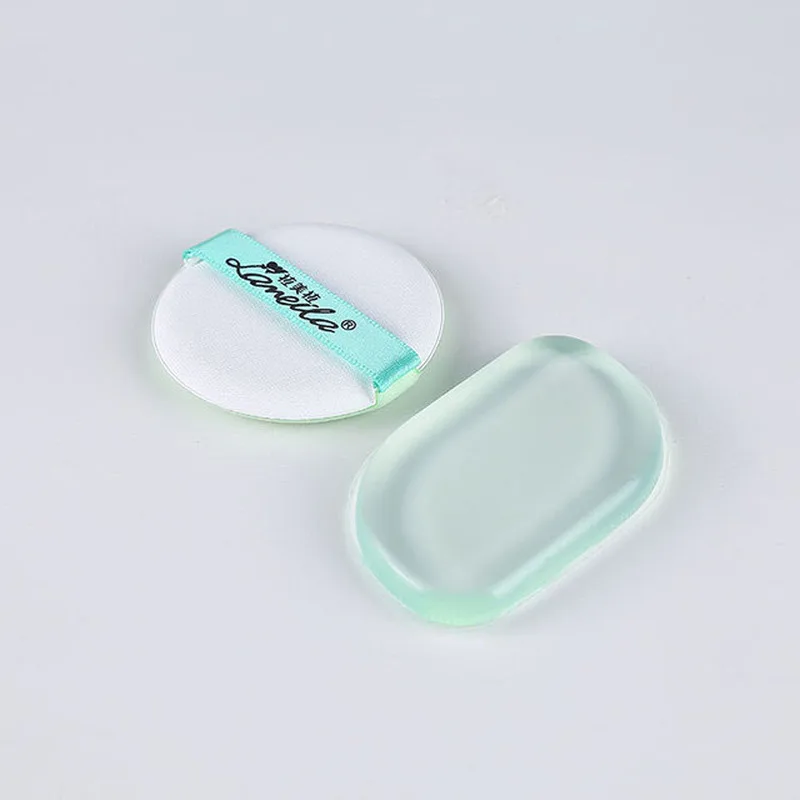 2 قطعة 100% جديد حار SiliSponge خلاط سيليكون إسفنجة للمكياج نفخة ل السائل الأساس BB كريم الجمال أساسيات