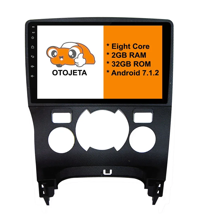 Eight Core Android 7 1 2 2GB RAM OTOJETA car dvd FOR Peugeot 3008 2009 2013