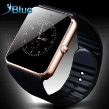 iBlue for Smart watch GT08 Bluetooth connectivity for apple iphone IOS android font b smartwatch b