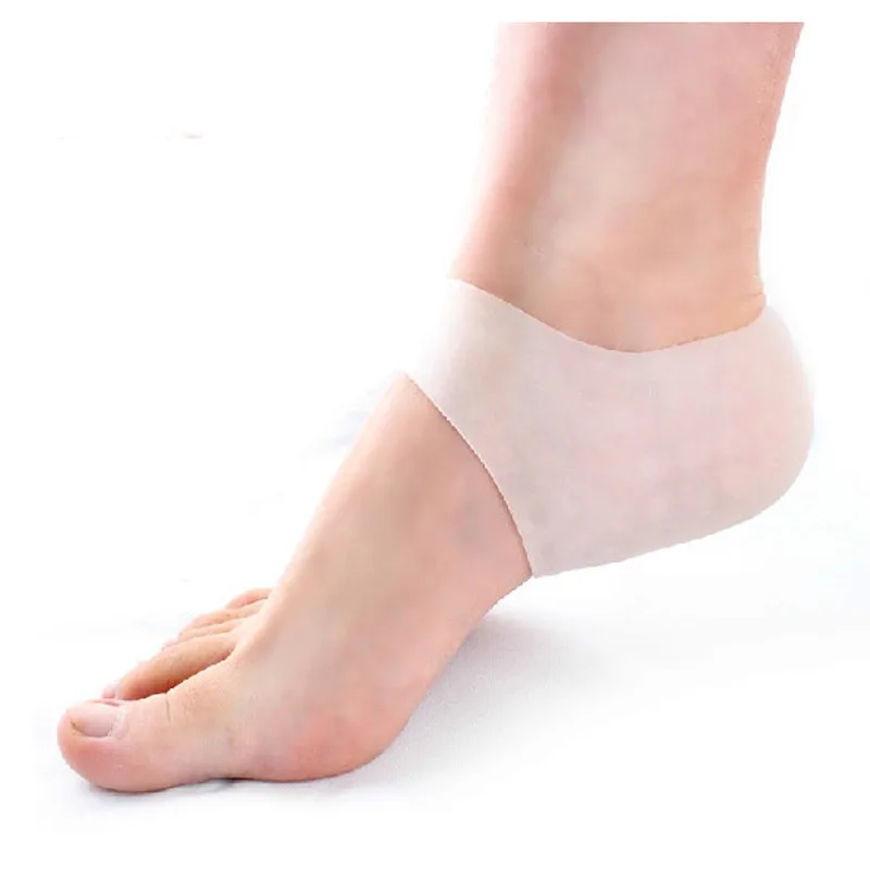 2 шт. = 1 пара Силиконовый диванная Подушка Pad боли увлажняющий отбеливающие носки для педикюра Уход за ногами обувь стельки протектор