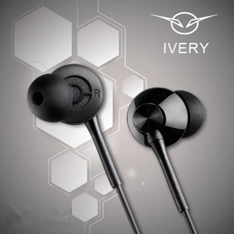 

Hot Sale Stereo In Ear Earphone Earphones Earpiece With Microphone For Xiaomi Iphone Huawei  Black White Blue Gift Box Package