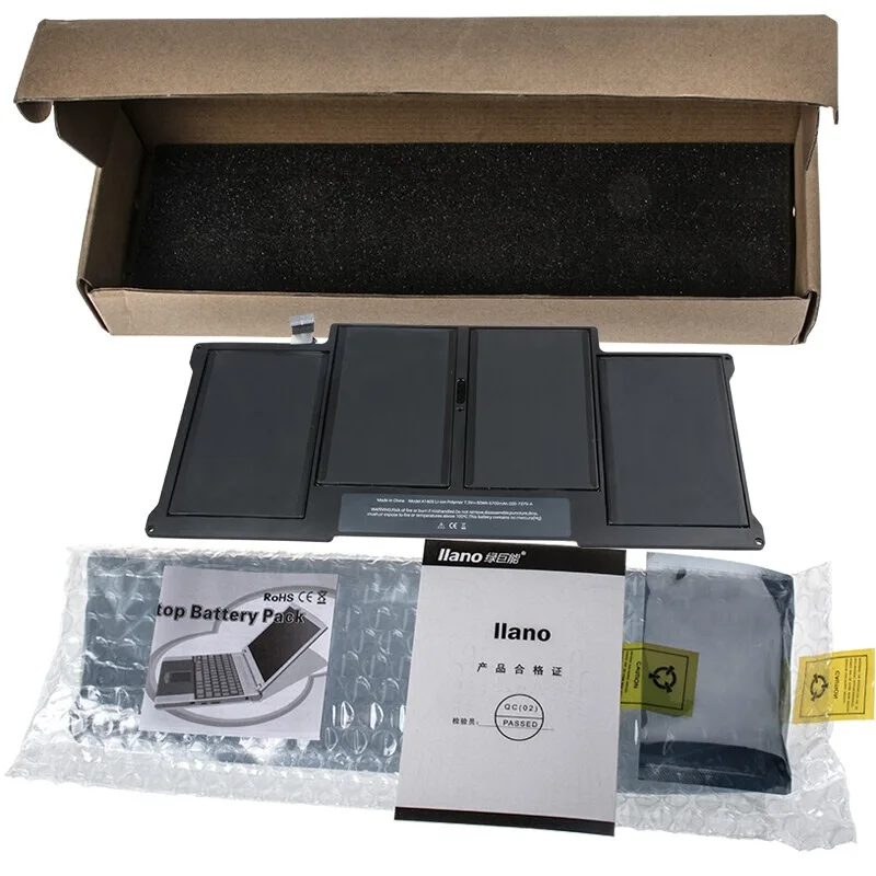 Llano A1405 ноутбук Батарея для APPLE MacBookAir A1369 A1466 MC965 MC966 13in ноутбука 6700 мА ч|Аккумуляторы