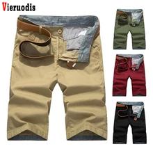 Брендовые мужские шорты Homme Бермуды летние мужские пляжные шорты хлопковые повседневные мужские шорты больших размеров 28-40 прямые