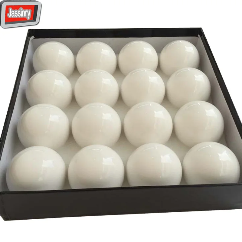 

16pcs 57.2mm Resin Magnetic White Ball High quality Coin-operated Billiard Table 2 1/4 Milky White Billiards Pool Magnetic Balls