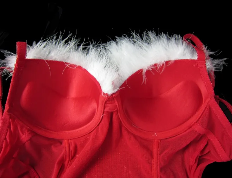 Новогоднее рождественское сексуальное женское нижнее белье пуш-ап бюстгальтер «на косточках» пикантные блестки комплекты бюстгальтеров 32B 34B 36C 36D