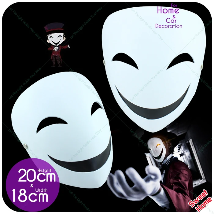 Grade Resin Mask Black Bullet Kagetane Hiruko Moive Japanese Anime