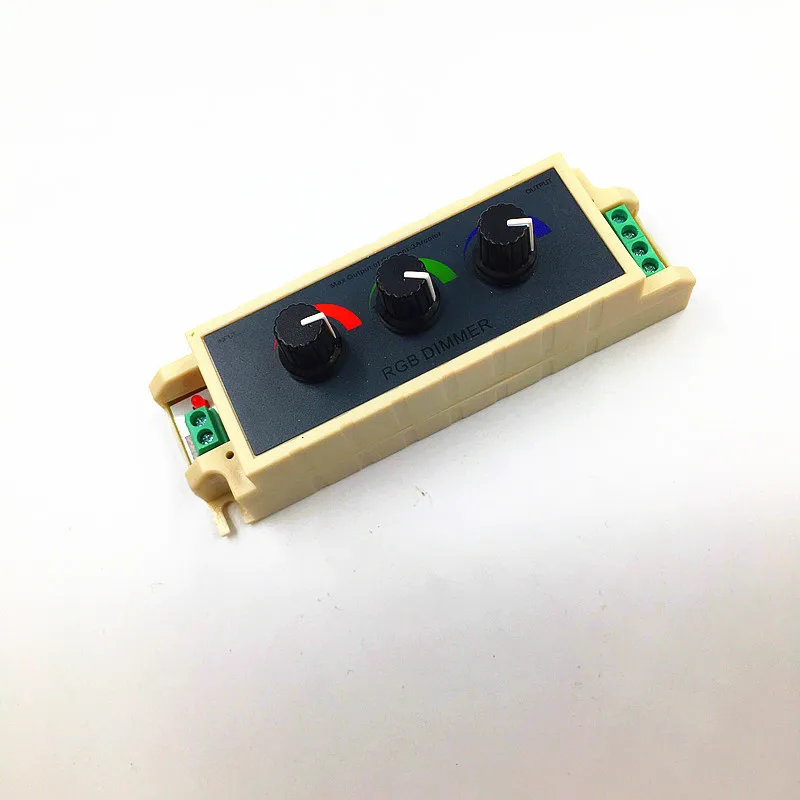 

Led RGB Dimmer LED strip controller 3A for each color Common anode for RGB 3528 5050 5630 2835 DC 12V 24V