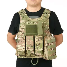 5 цветов Многофункциональный охотничий военный тактический жилет открытый жилет Wargame Body Molle куртка CS Jungle Equipment открытый жилет