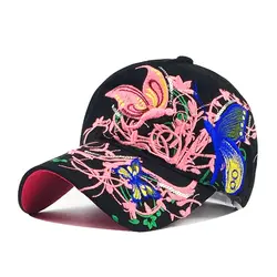 [Глава пчелы] 2018 бренд Бейсбол Кепки Snapbacks шляпа для взрослых хлопок с цветочным принтом хип-хоп Кепки для Для женщин Hat