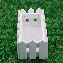 16 см белый ель деревянный забор пасторальный цветочный горшок для цветочных горшков для дома и офиса вечерние аксессуары для украшения стола предметы мебели