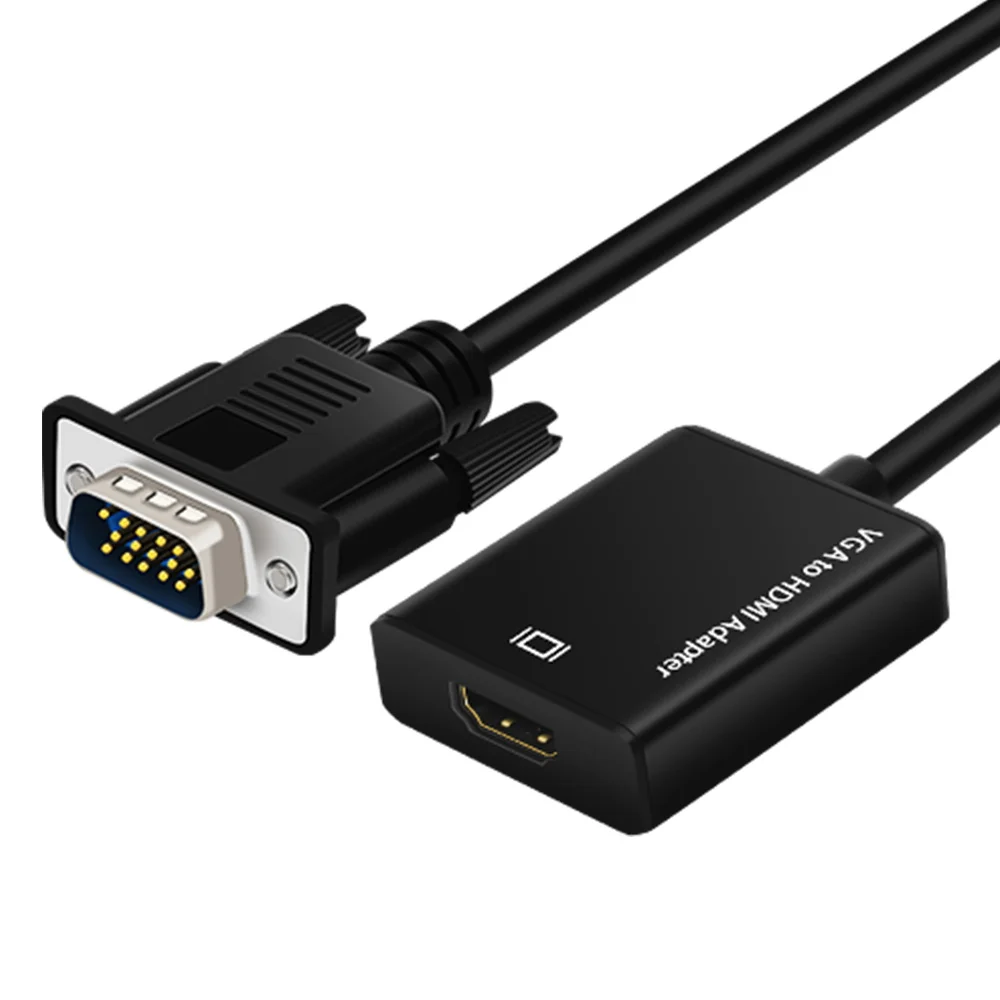 VGA в HDMI Мини VGA2HDMI конвертер адаптер с 1080P Аудио разъем для ноутбука ПК HDTV проектор портативный - Цвет: series3